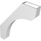 Ekena Millwork 4-in. W x 28-in. D x 36-in. H Legacy Architectural Grade PVC Knee Brace BRCP04X28X36LEC - alternate 3
